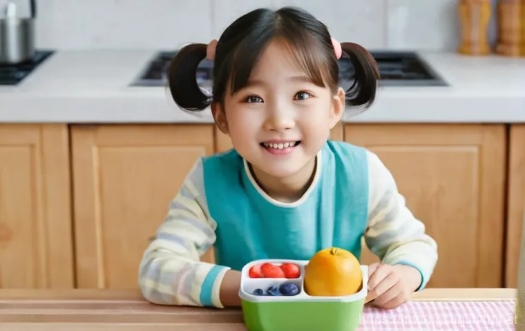 콩순이 캐릭터와 한국 문화 - **Prompt 1: Kongsooni's Playful Morning**
    "A cute, innocent 5-year-old Korean girl named Kongsoo...