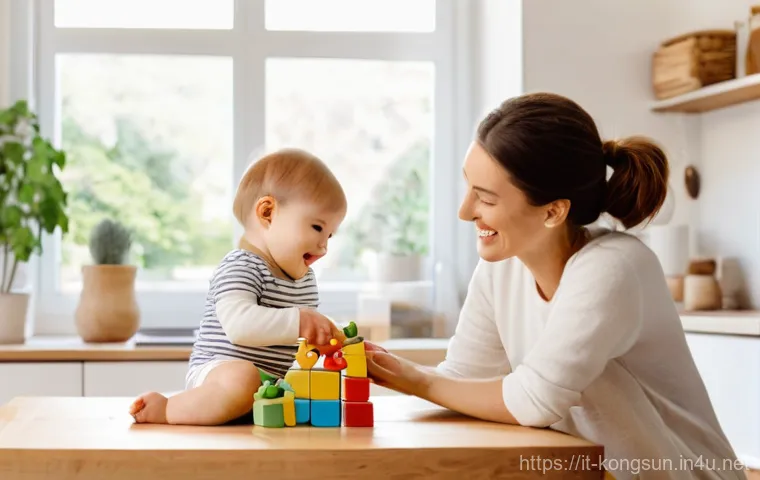 콩순이 브랜드 마케팅 - **Prompt 1: Family Trust and Sustainable Living**
"A heartwarming scene featuring a young Italia...