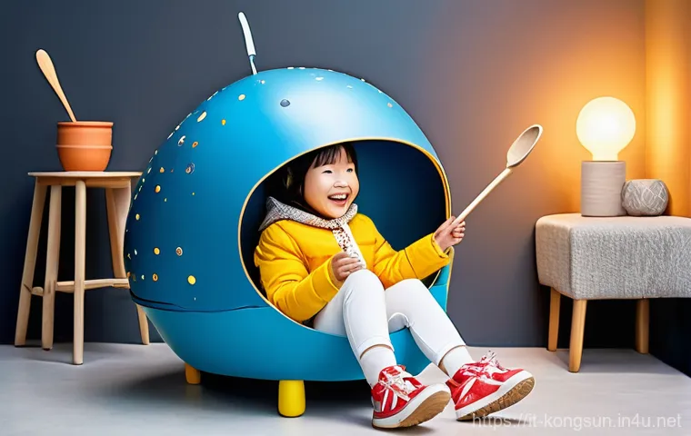 콩순이 캐릭터의 특징 - **Prompt 1: The Spaceship Adventure**
    A cheerful young girl named Kongsunyi, around 6-7 years ol...