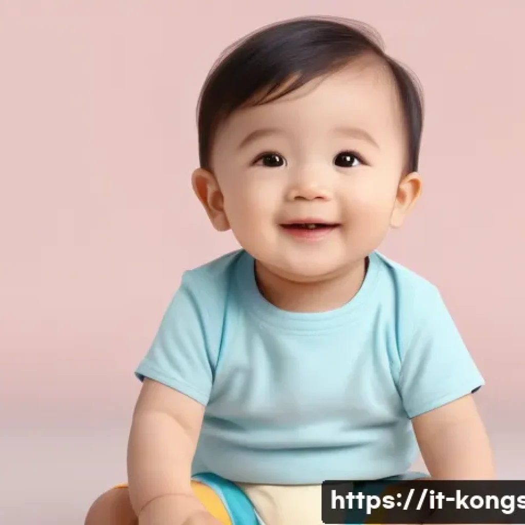 콩순이와 유사 캐릭터 비교 - A charming toddler character designed for children aged 0-3 years, featuring soft pastel colors and ...