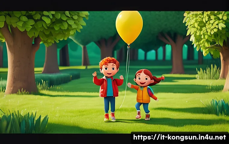콩순이 시청자 설문 결과 - A vibrant and cheerful children’s TV show scene featuring simple, expressive cartoon characters with...