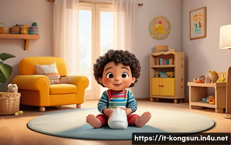 콩순이 관련 대중의 반응 - A vibrant and colorful educational children&rsquo;s television show scene set in a cozy Italian family liv...